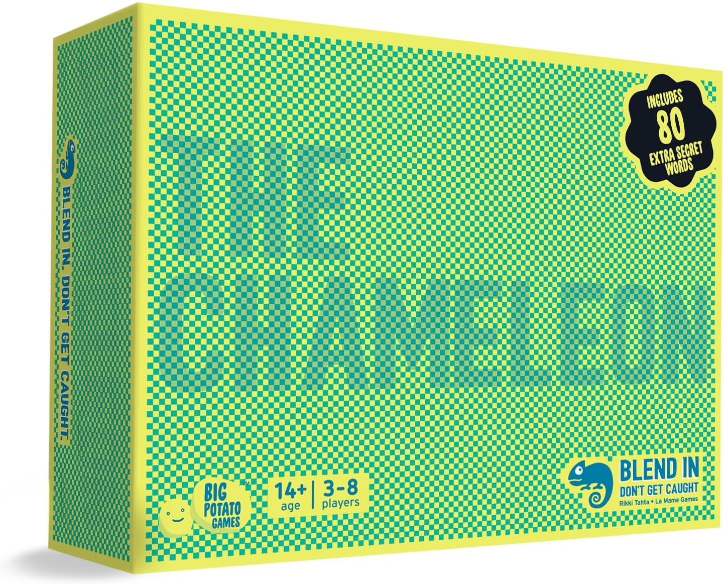 The Chameleon Board Game: a Spot-The-Imposter Game for Families & Friends | Includes 80 Extra Secret Words