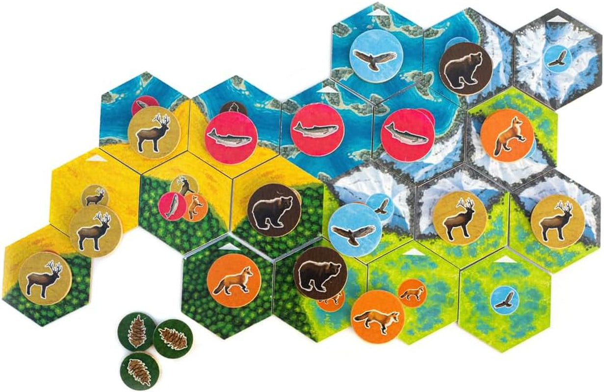 & Flatout Games | Cascadia - Award-Winning Board Game Set in the Pacific Northwest | Easy to Learn | Quick to Play | Ages 10+