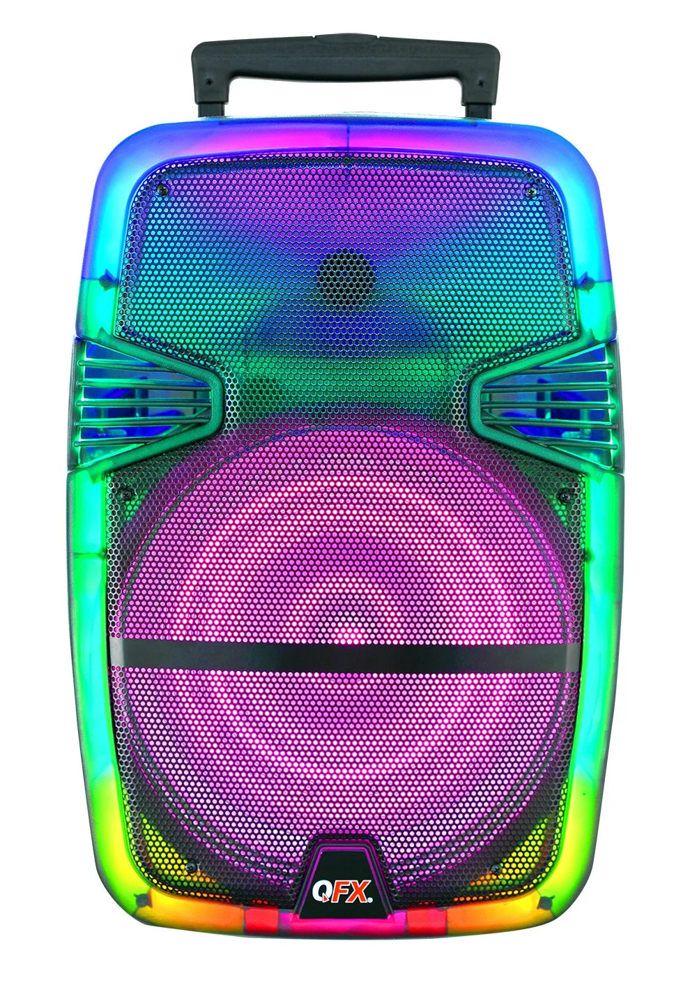 Wireless Bluetooth Rechargeable Portable Speaker with Party Lights, Multicolor, TMS-1560