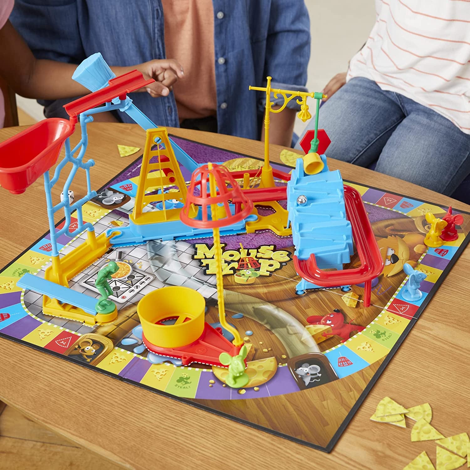 Mouse Trap Kids Board Game, Family Board Games for Kids, Easier Set-Up than Previous Versions, Kids Games for 2-4 Players, Kids Gifts, Ages 6 and Up