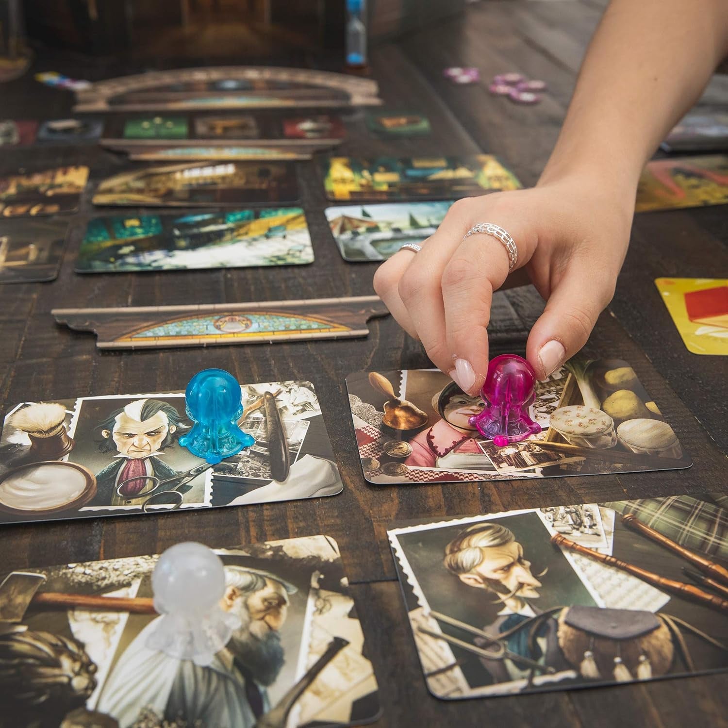 Mysterium Board Game (Base Game) - Enigmatic Cooperative Mystery Game with Ghostly Intrigue, Fun for Family Game Night, Ages 10+, 2-7 Players, 45 Minute Playtime, Made by