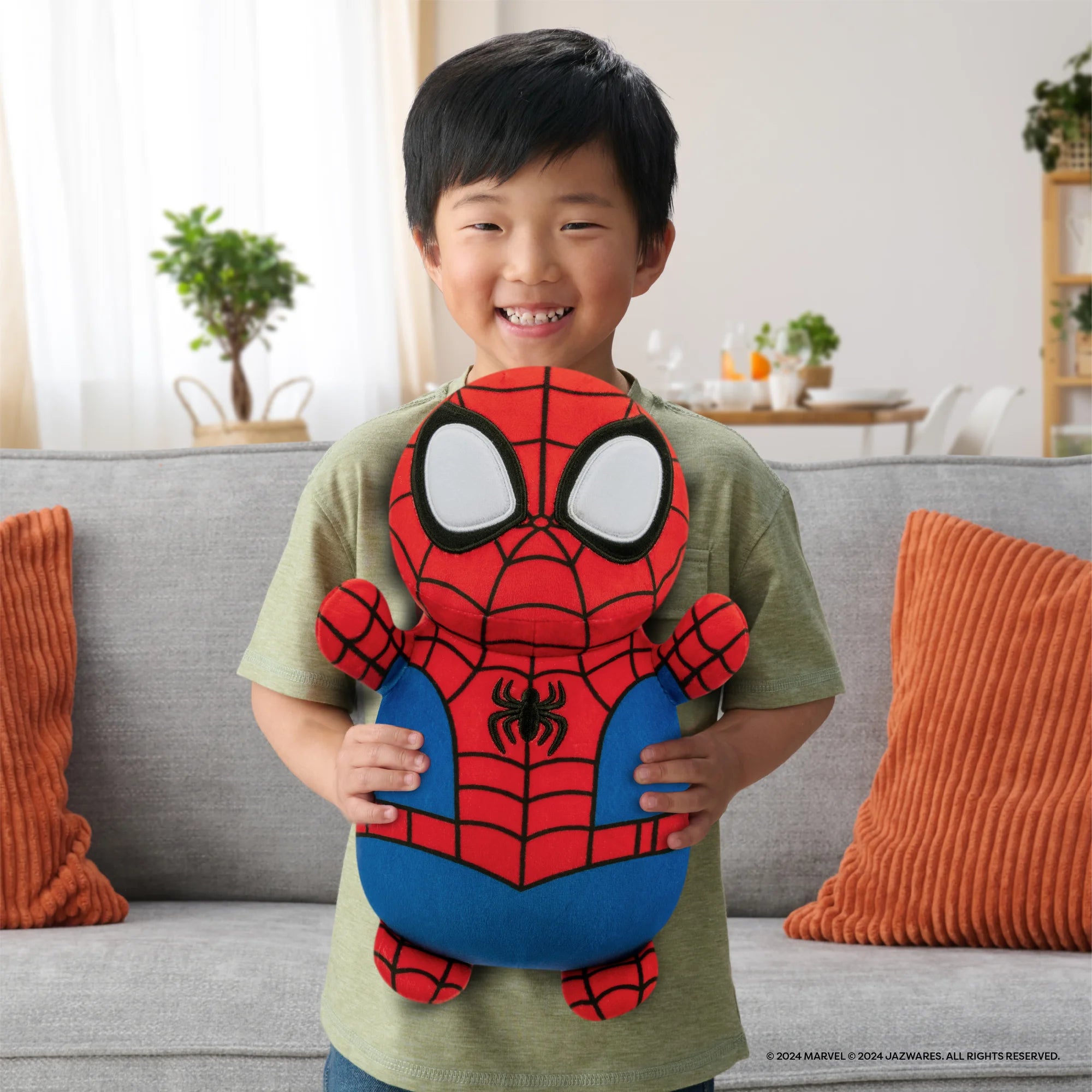 Squishmallows Official Plush 14 Inch Spidey Hugmee - Childs Ultra Soft Stuffed Animal Toy