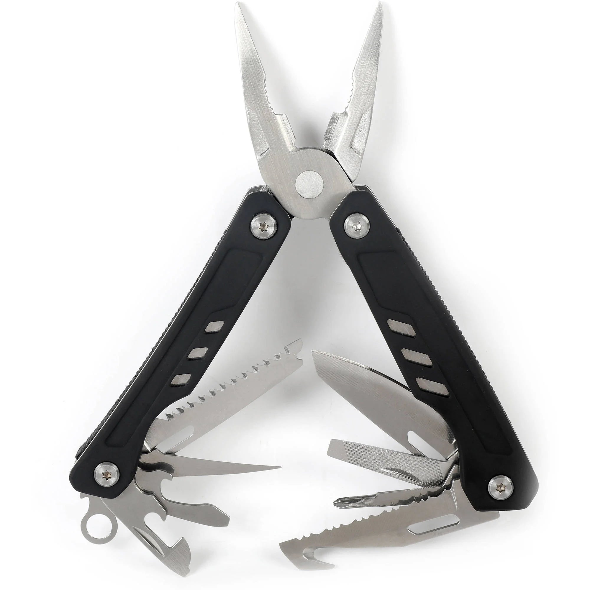 17-In-1 Multi Tool, Stainless Steel, Black, Model 2119