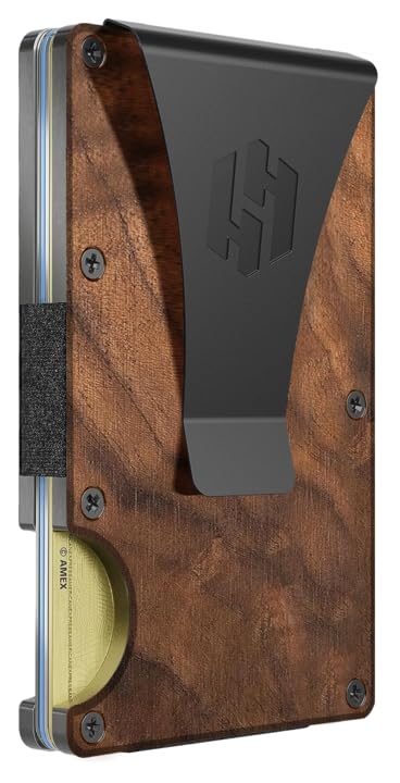 Wallet For Men - Reinvented Design Men's Wallet - Slim, Minimalistic & Seamless, Blocks RFID Scanners with a Money Clip (Carbon Fiber)