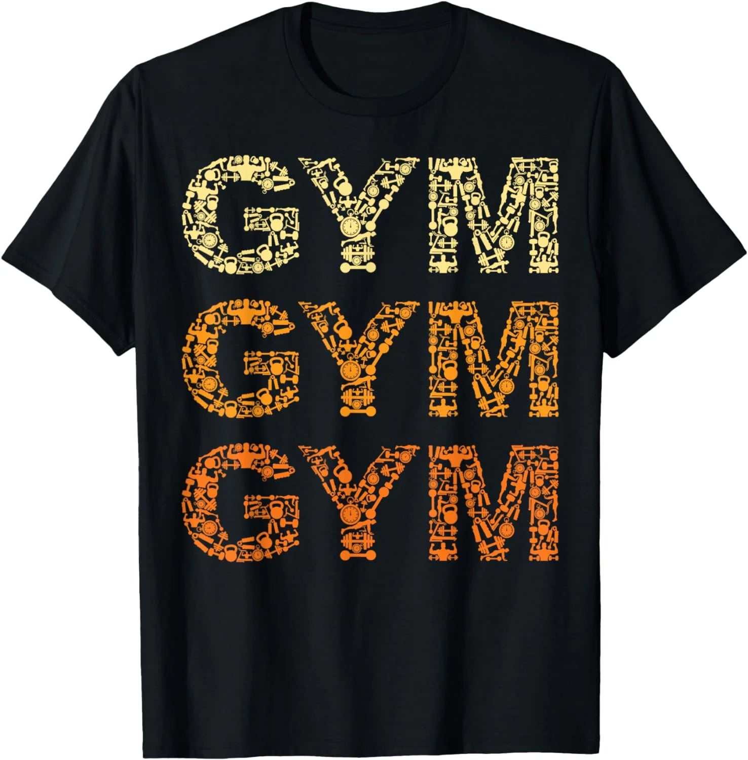 Vintage Gym Lover Fitness Funny Workout Gifts for Dad T-Shirt