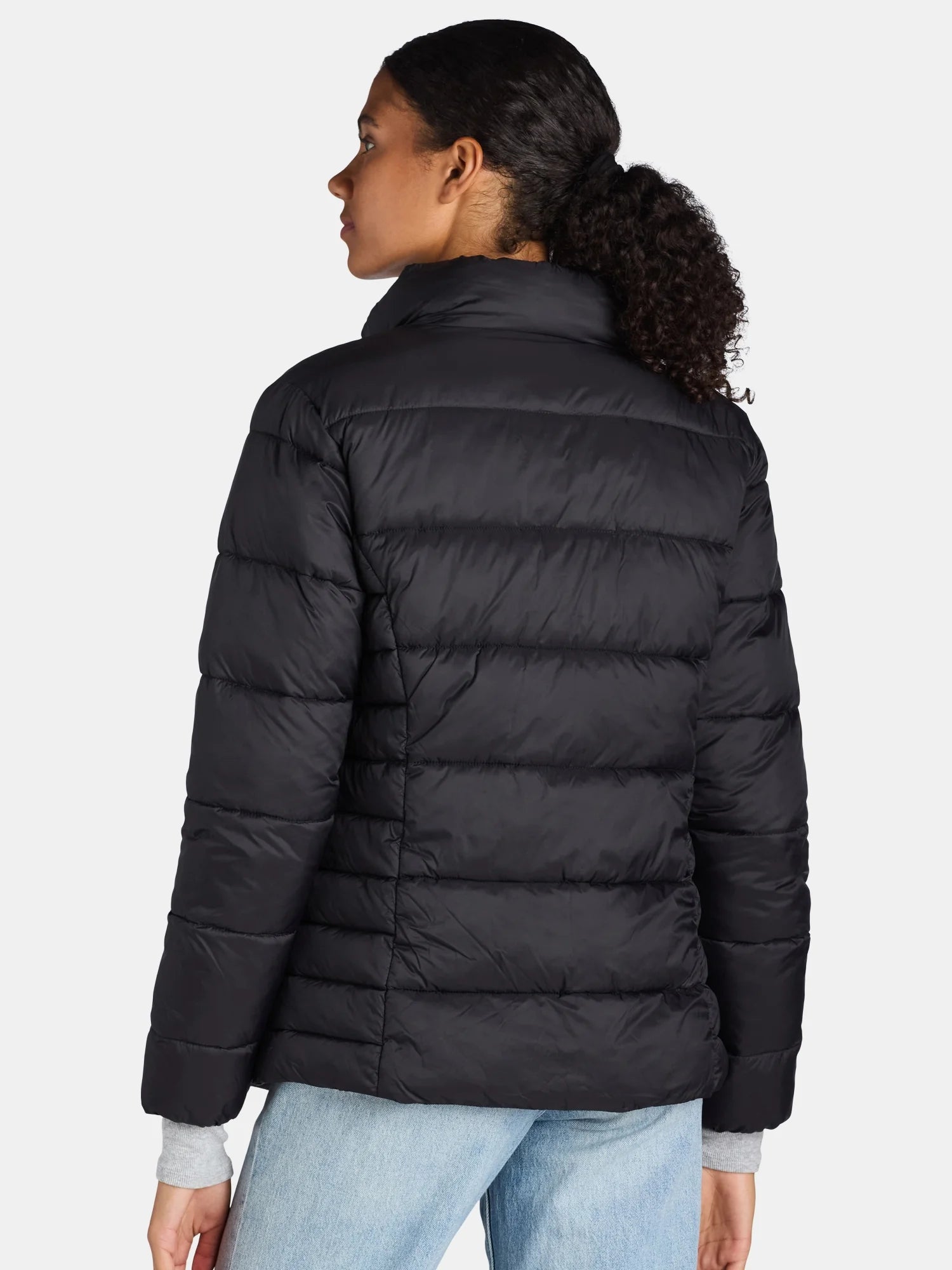 Women'S and Women'S plus Puffer Jacket, Sizes XS-3X