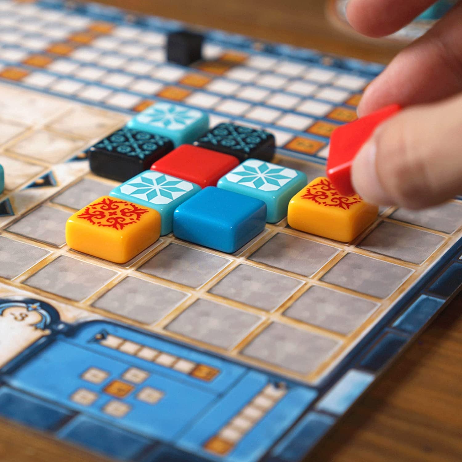 Board Game - Strategic Tile-Placement Game for Family Fun, Great Game for Kids and Adults, Ages 8+, 2-4 Players, 30-45 Minute Playtime, Made by Plan B Games