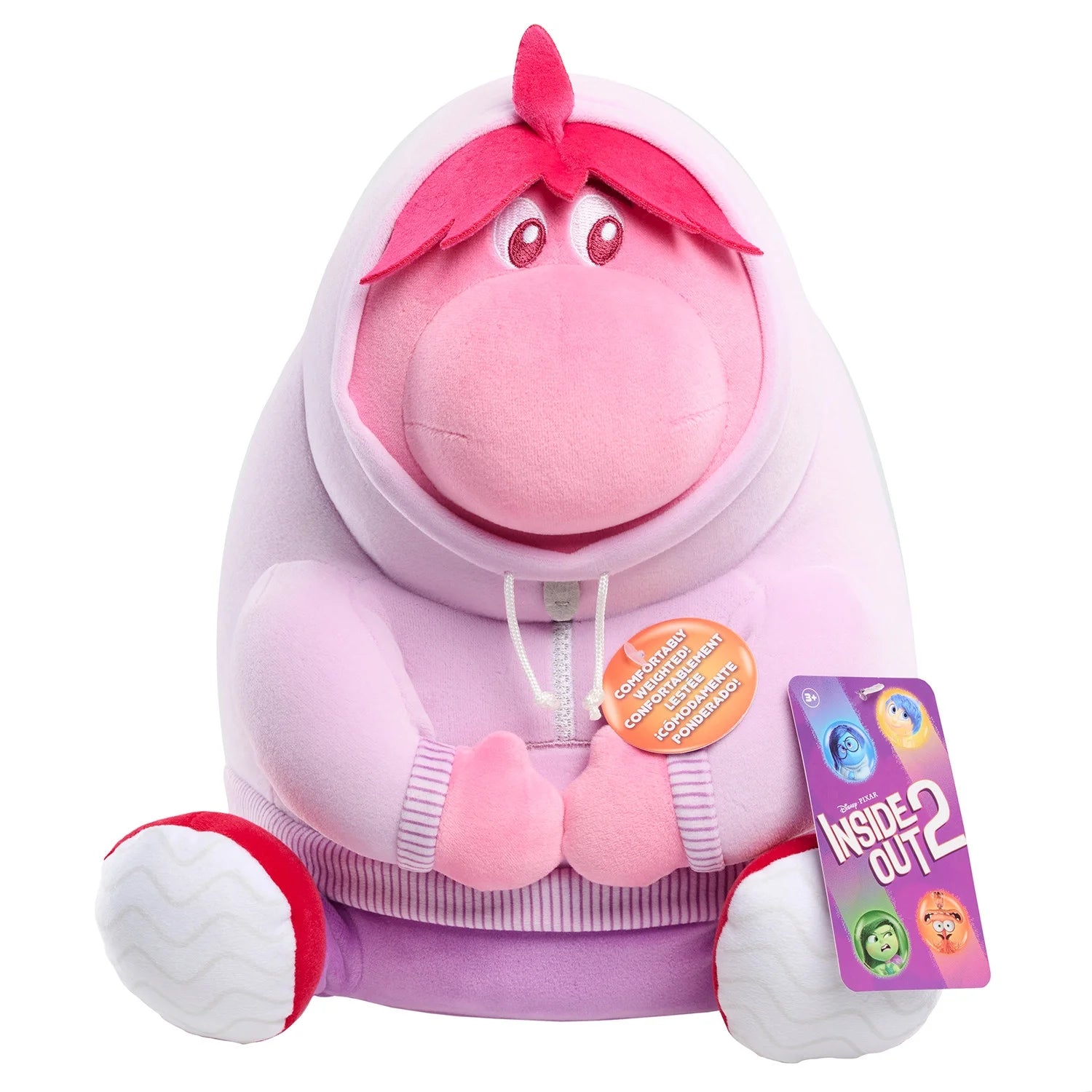 Disney and Pixar inside Out 2 It’S Okay to Feel Embarrassment Comfort Plush, Kids Toys for Ages 3 Up