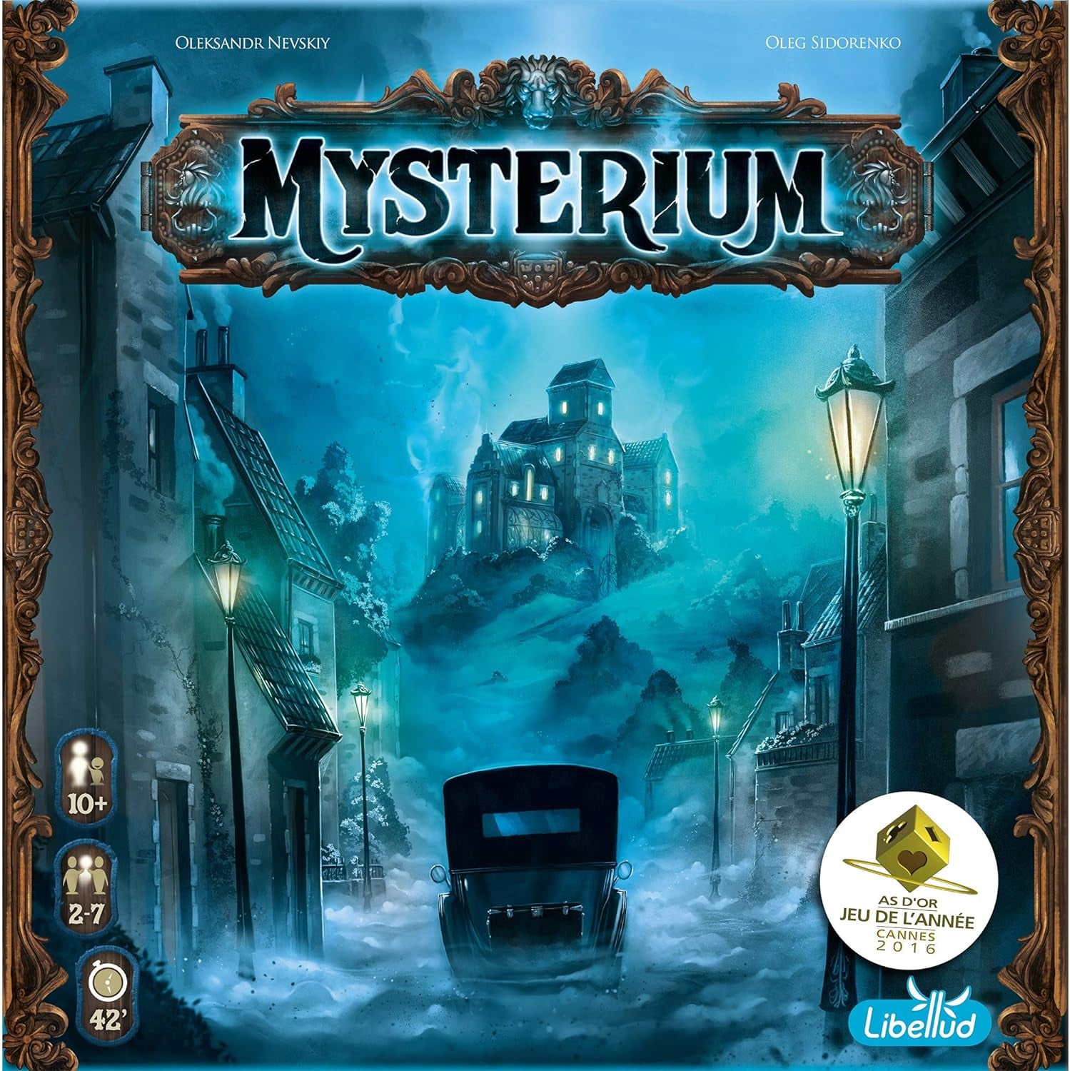 Mysterium Board Game (Base Game) - Enigmatic Cooperative Mystery Game with Ghostly Intrigue, Fun for Family Game Night, Ages 10+, 2-7 Players, 45 Minute Playtime, Made by