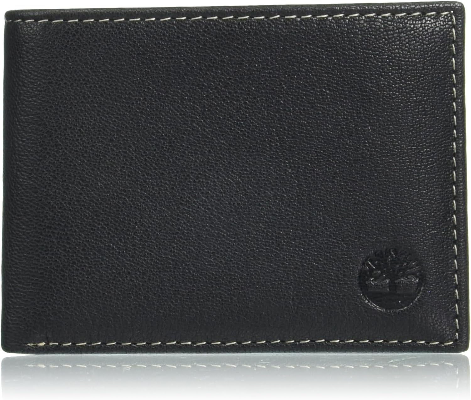 Timberland Men's Leather Passcase Security RFID Wallet, Black, One Size