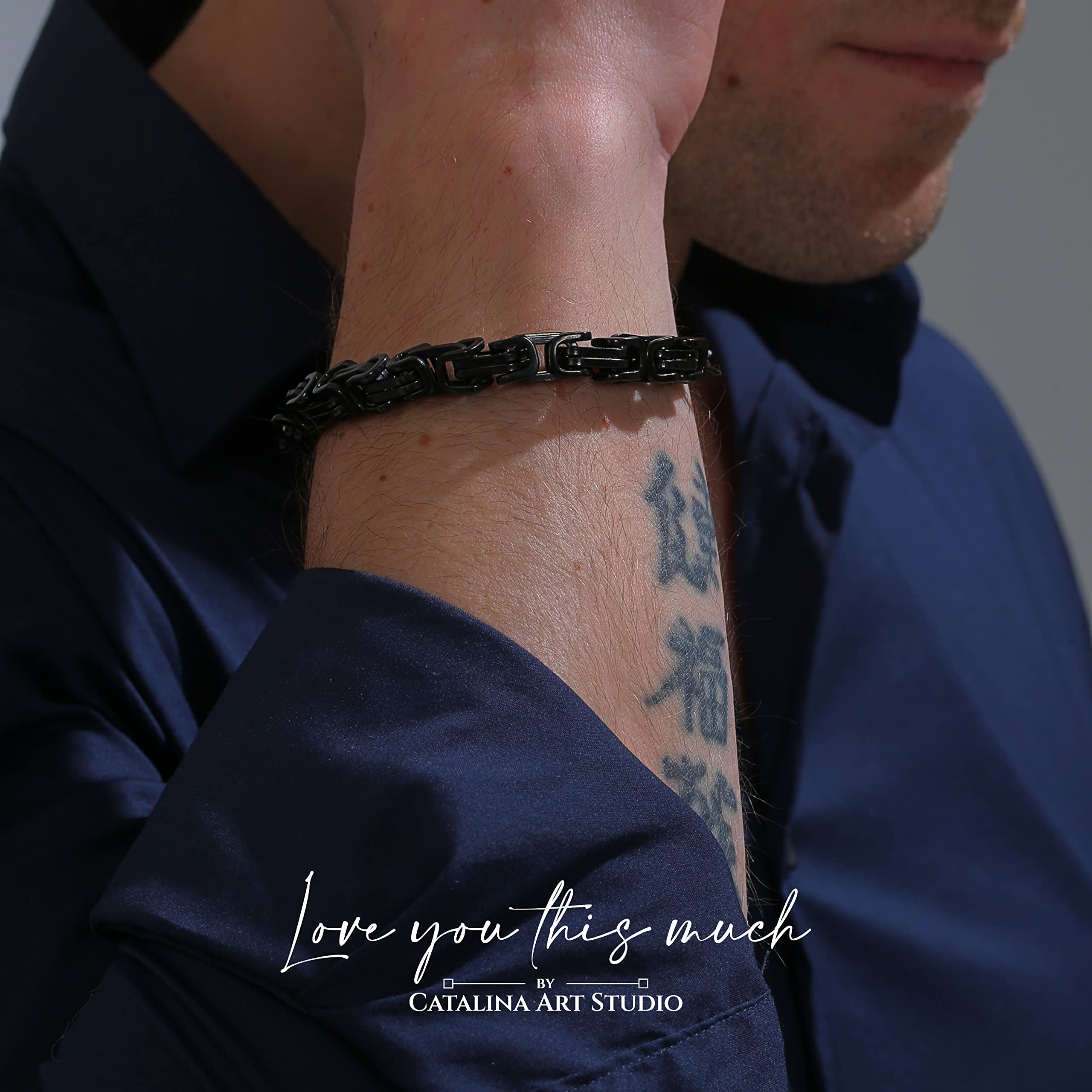 Steel Twist Bracelet - Perfect Gift for Husband, Boyfriend, or Fiancé | Birthday, Valentine & Anniversary Gift for Him