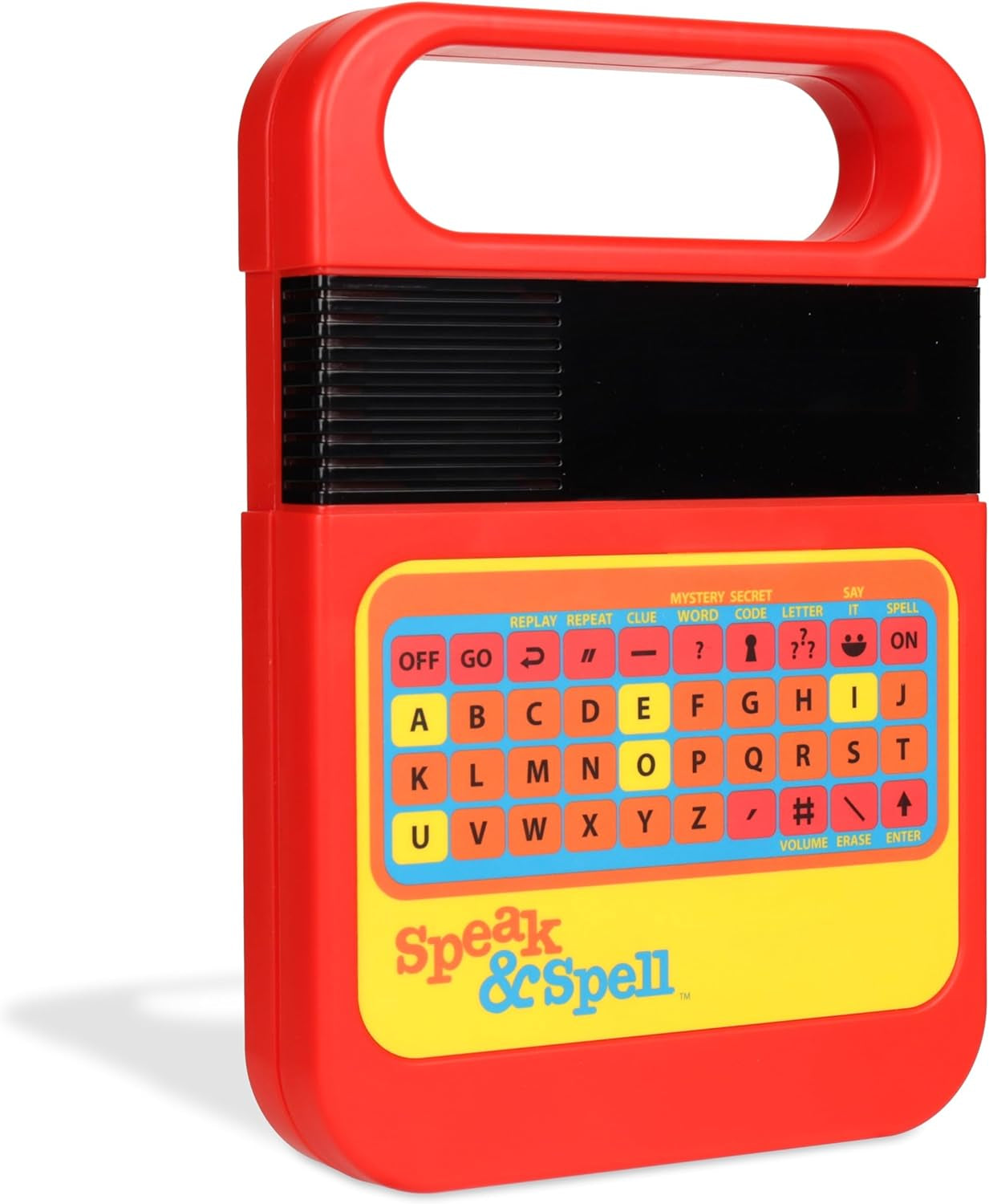 Speak & Spell Electronic Game - Educational Learning Toy, Spelling Games, 80S Retro Handheld Arcade, Autism Toys, Activity for Boys, Girls, Toddler, Ages 7+