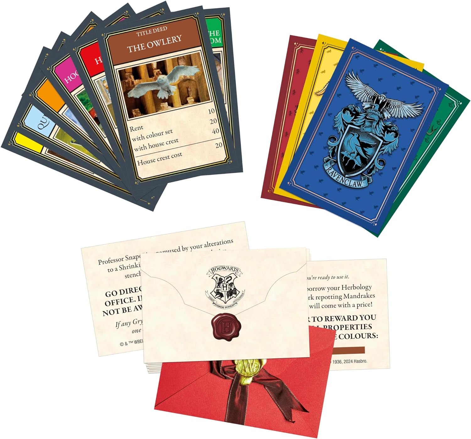 Monopoly Harry Potter Edition Board Game | a Magical Adventure at Hogwarts | Ages 8 and up | 2 to 6 Players | Family Games | Gifts for Kids and Adults