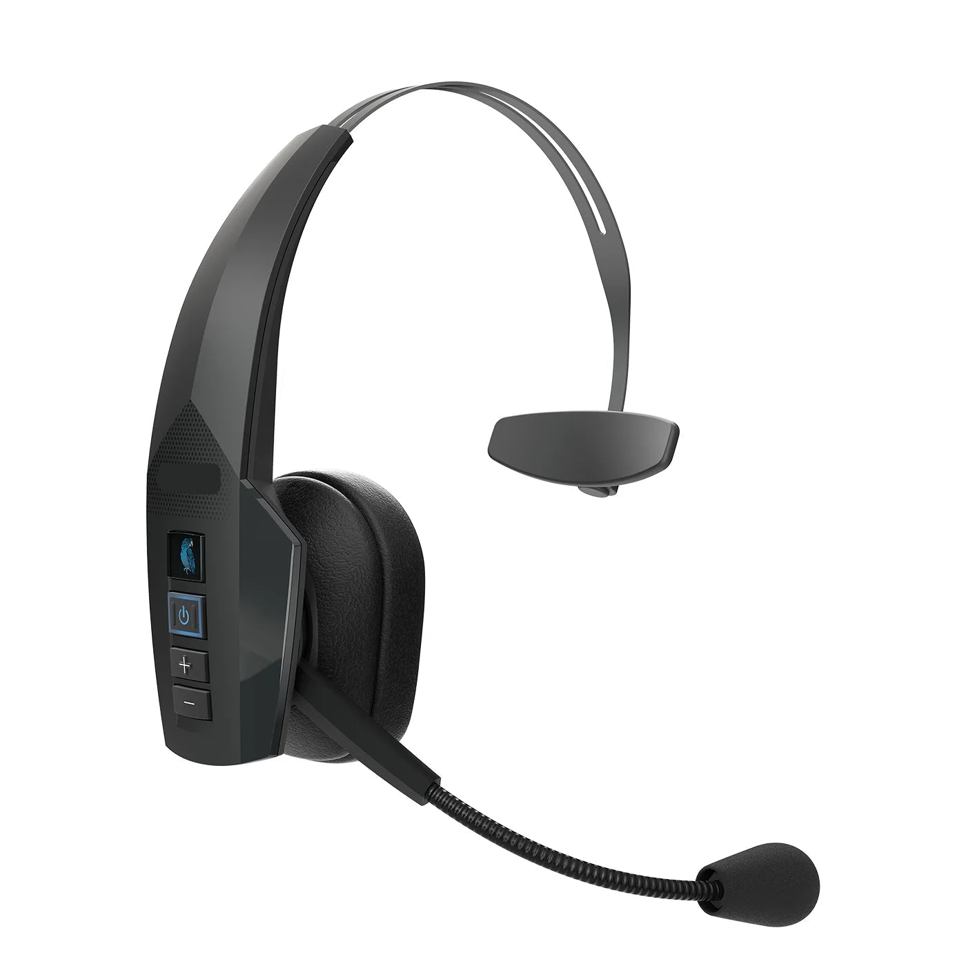 B350-XT Mono Noise Cancelling Wireless Bluetooth Headset for Drivers, 24 Hr