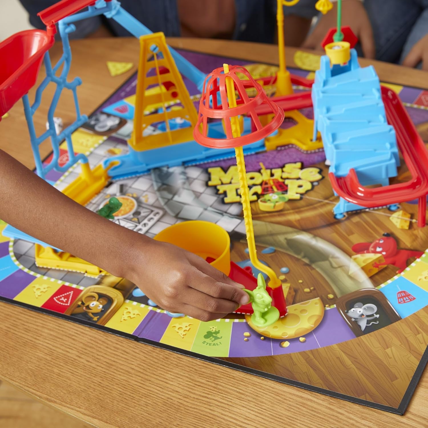 Mouse Trap Kids Board Game, Family Board Games for Kids, Easier Set-Up than Previous Versions, Kids Games for 2-4 Players, Kids Gifts, Ages 6 and Up