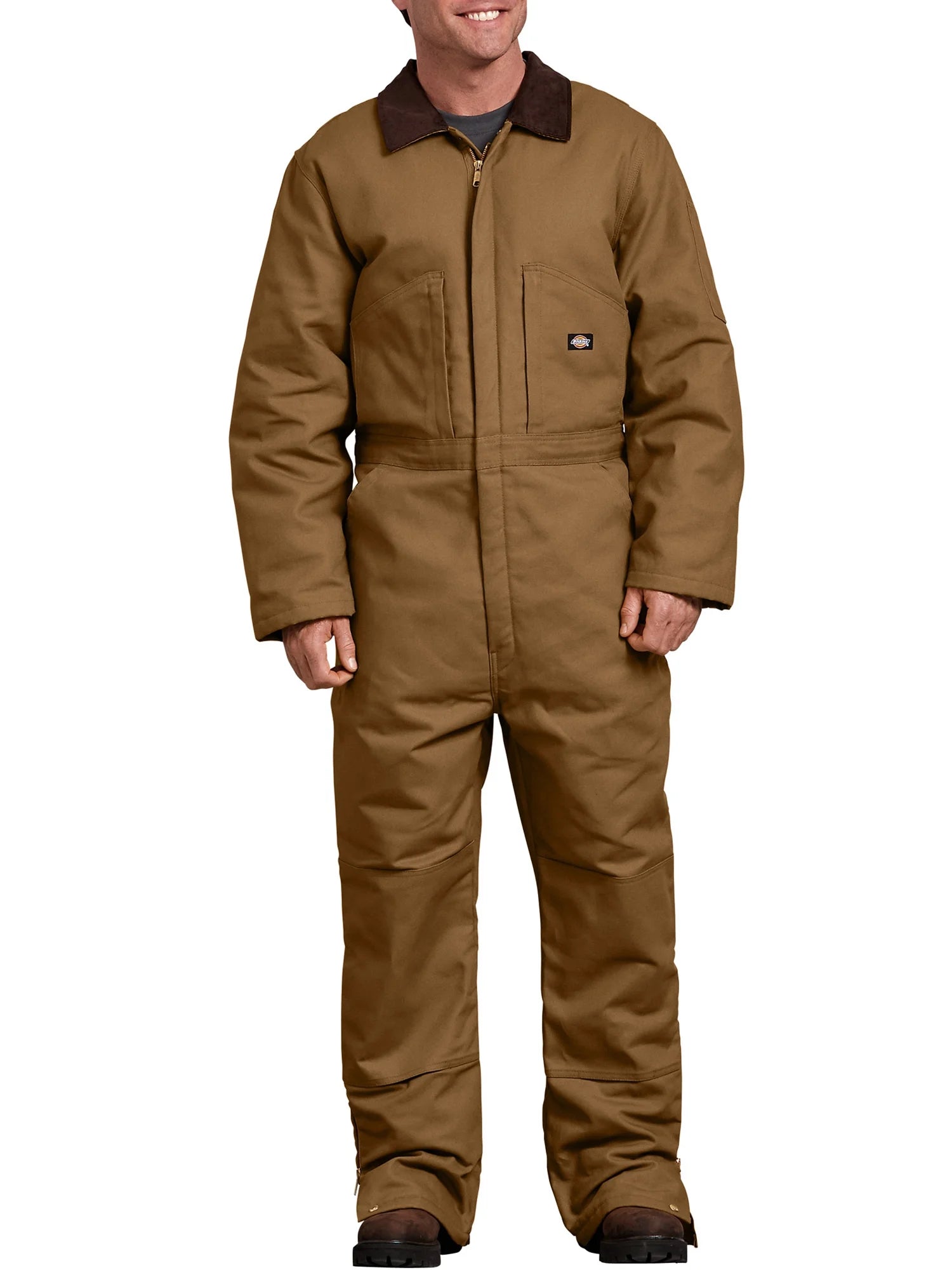 Mens and Big Mens Duck Insulated Coveralls