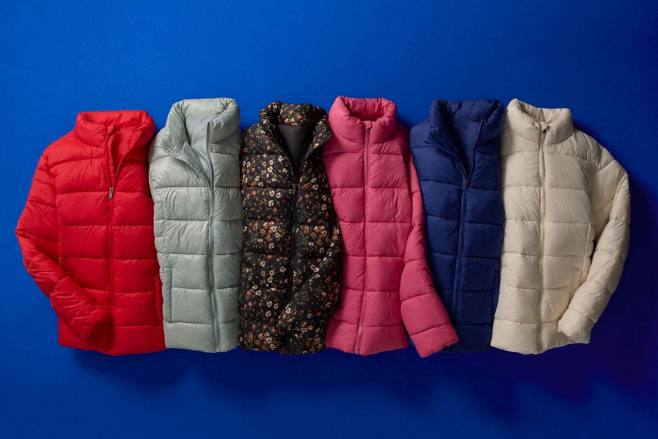 Women'S and Women'S plus Puffer Jacket, Sizes XS-3X