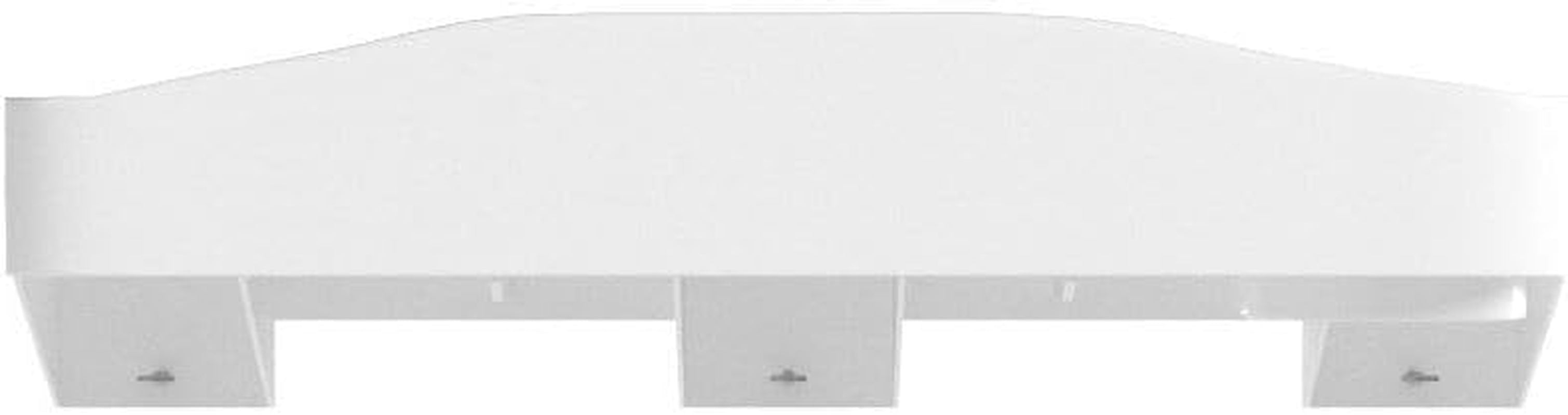 Bedside Shelf for Bed, College Dorm Room, Bunk Bed Shelf/Caddy for Top Bunk, Clip on Nightstand Tray with Cord and Cup Holder for Table Storage (White)