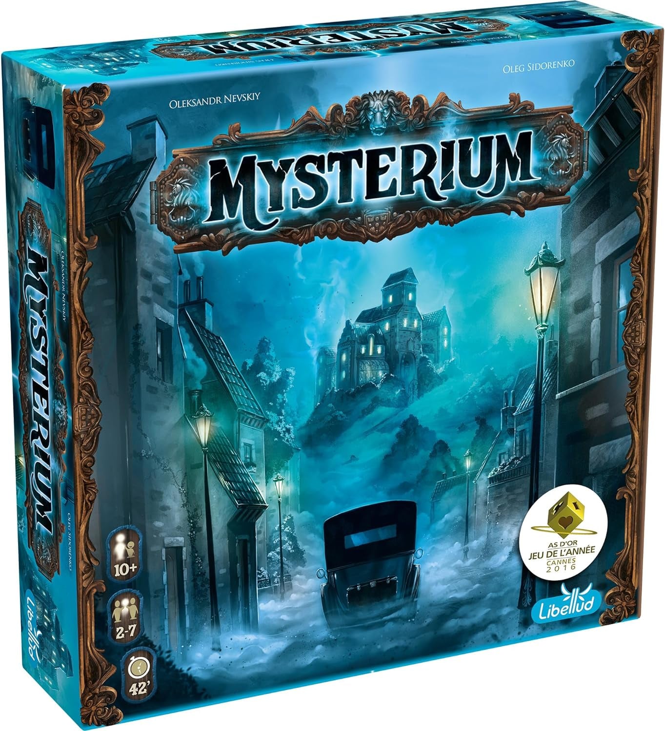 Mysterium Board Game (Base Game) - Enigmatic Cooperative Mystery Game with Ghostly Intrigue, Fun for Family Game Night, Ages 10+, 2-7 Players, 45 Minute Playtime, Made by