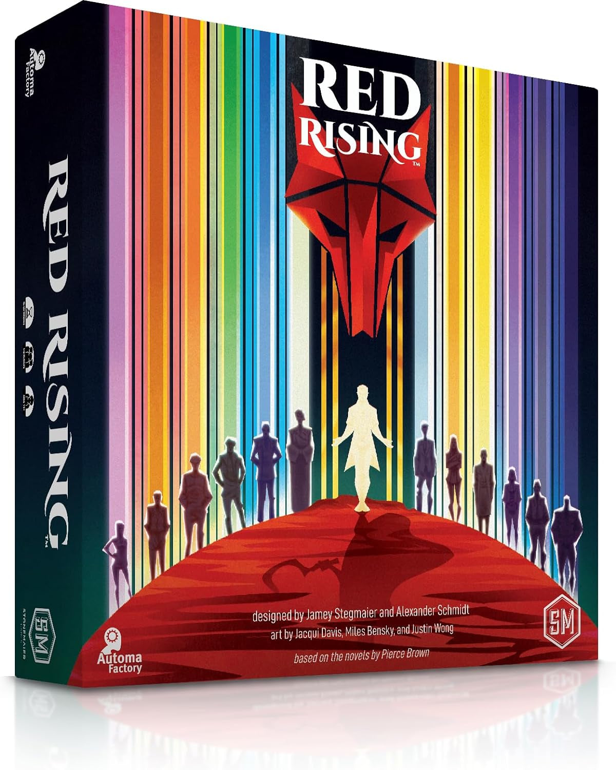 : Red Rising | a Competitive Strategy Game Based on the Novels from Pierce Brown | Craft a Hand of Powerful Characters from the World of Red Rising | 1-6 Players, 60 Mins, Ages 14+