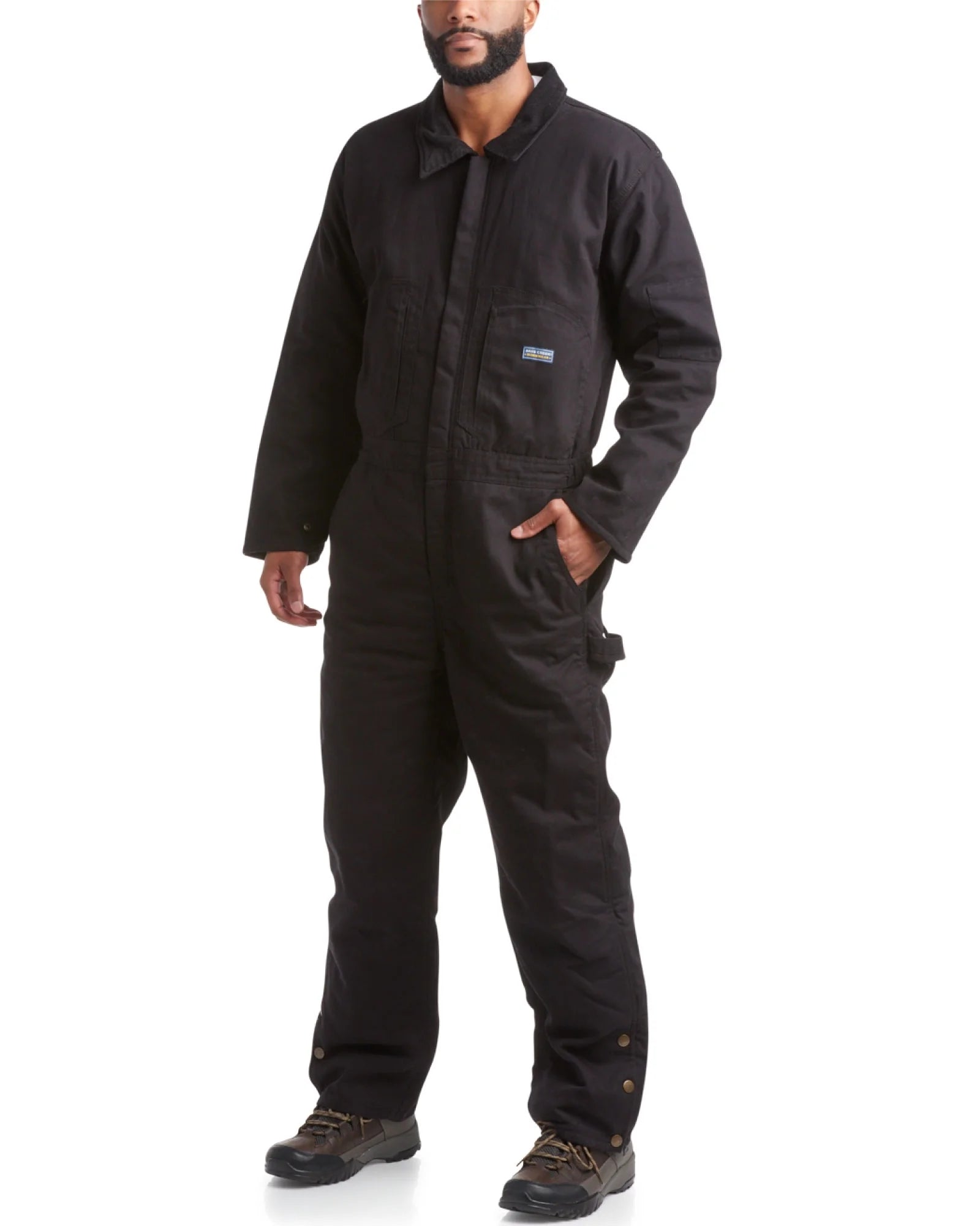 Men'S Duck Canvas Insulated Coverall - Thick Long Sleeve Workwear Jumpsuit (M-3XL)