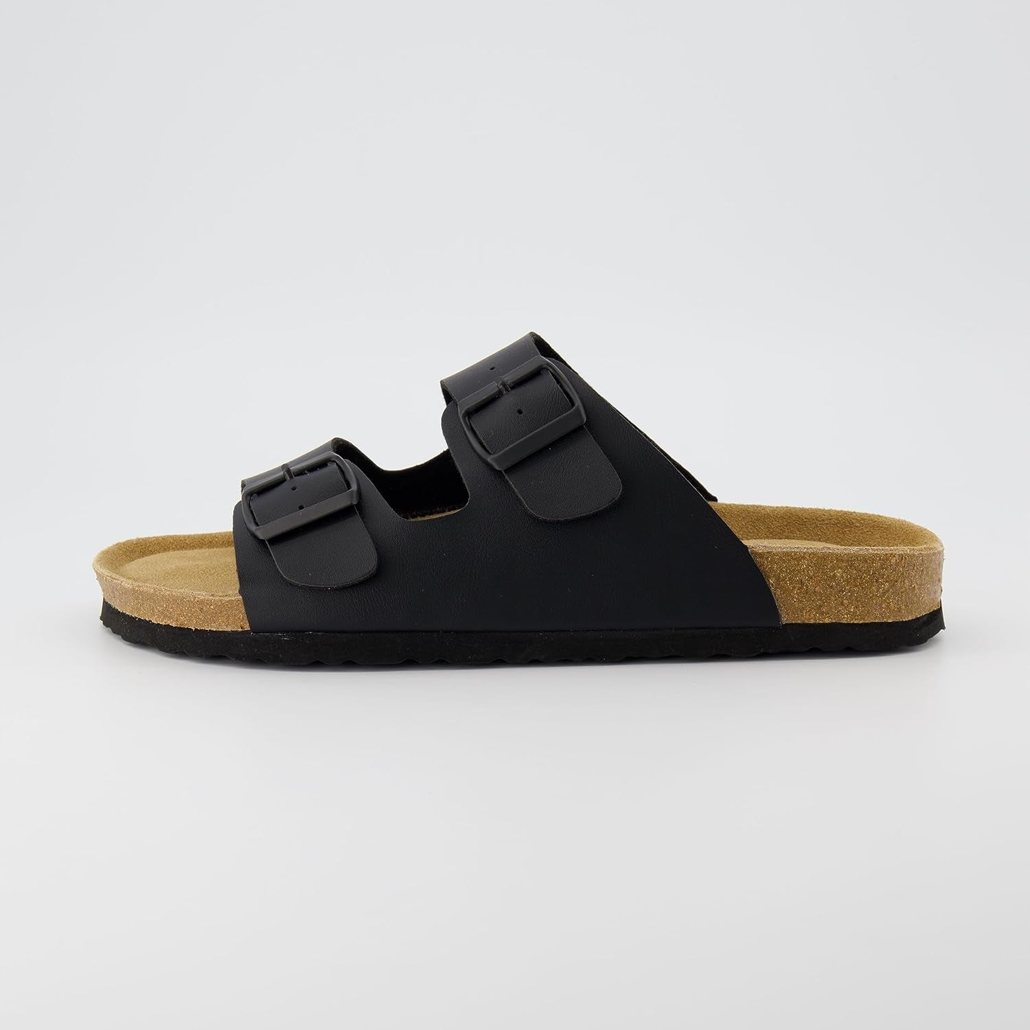 Men'S Lane Cork Footbed Sandal with Adjustable Buckle Straps +Comfort