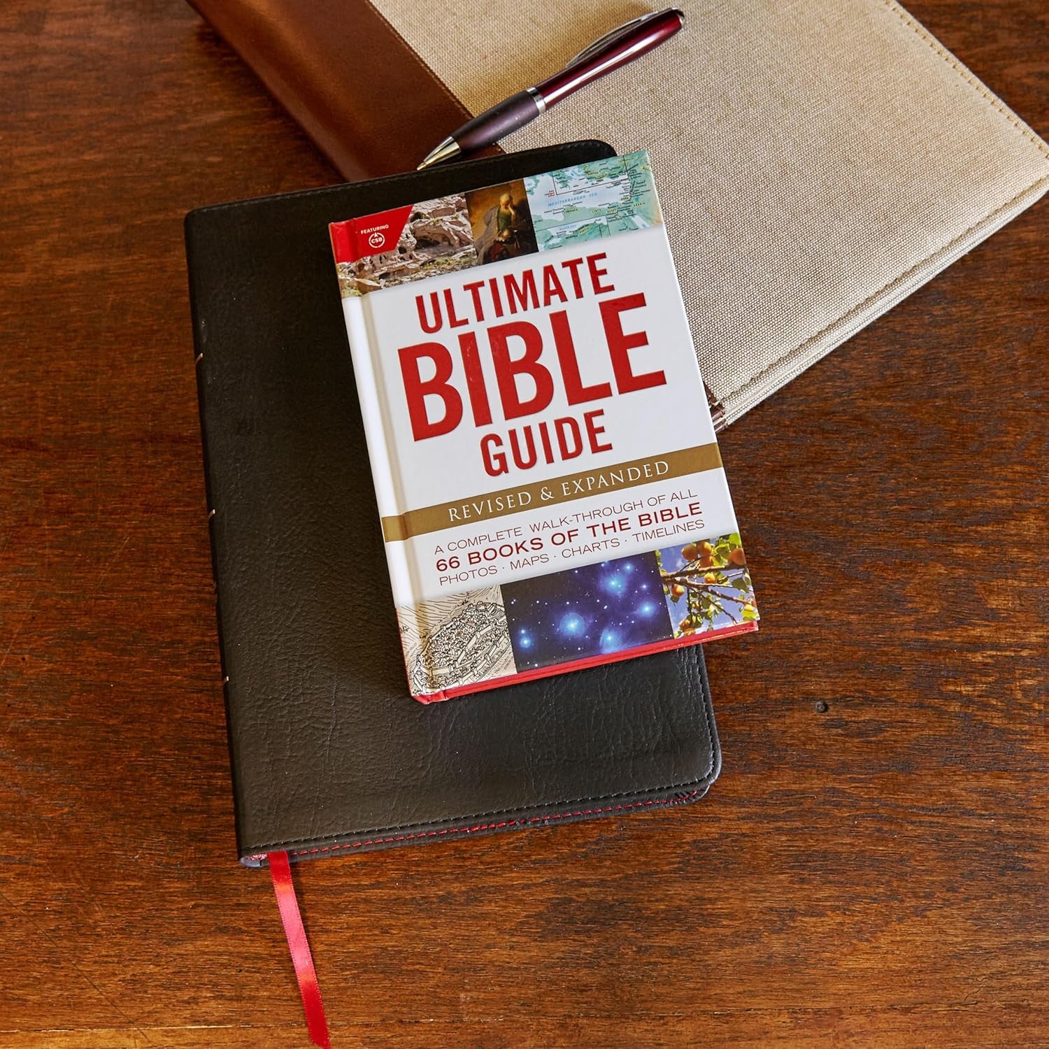 Ultimate Bible Guide: a Complete Walk-Through of All 66 Books of the Bible / Photos Maps Charts Timelines (Ultimate Guide)