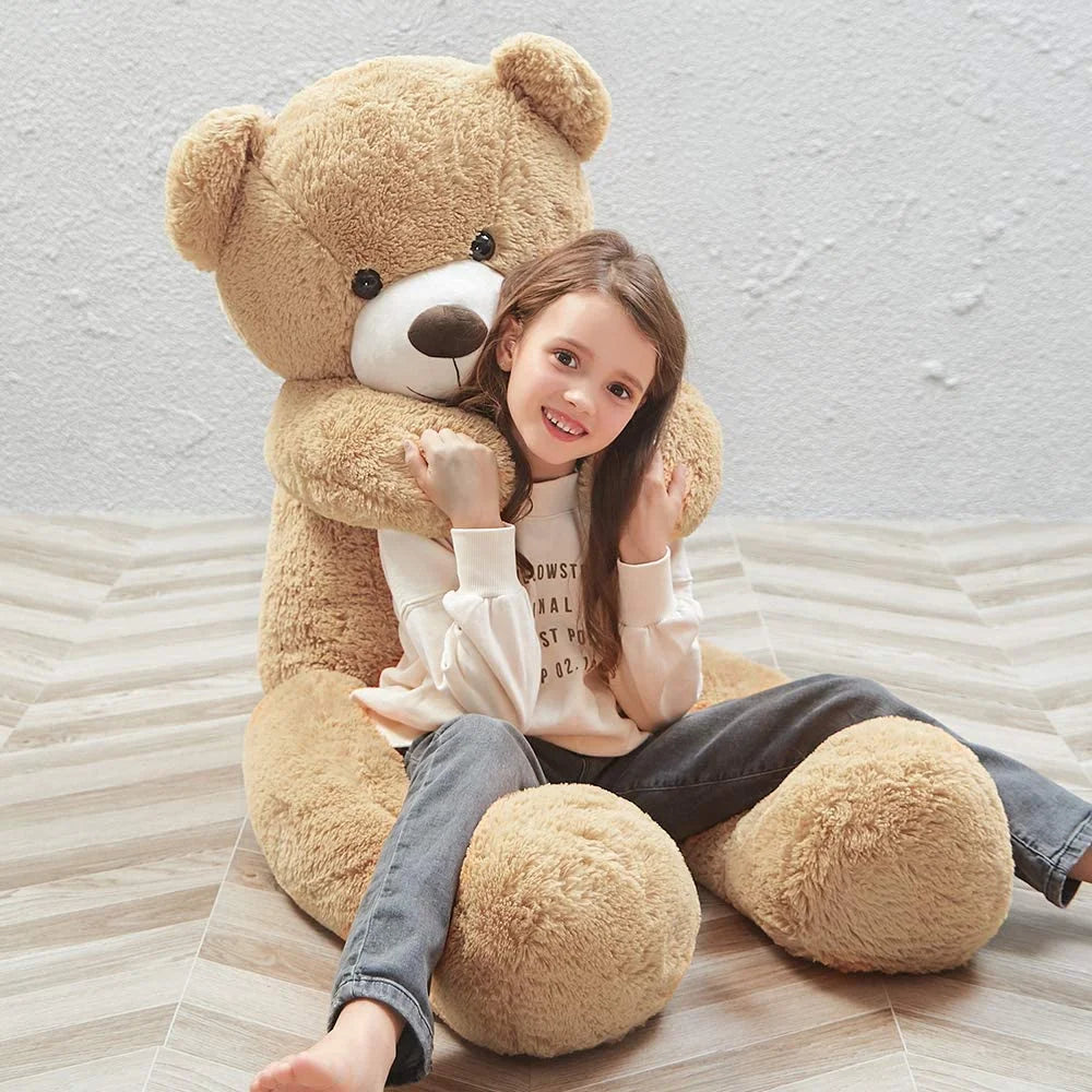 Giant Teddy Bear 4Ft Stuffed Animal Soft Big Bear Plush Toy