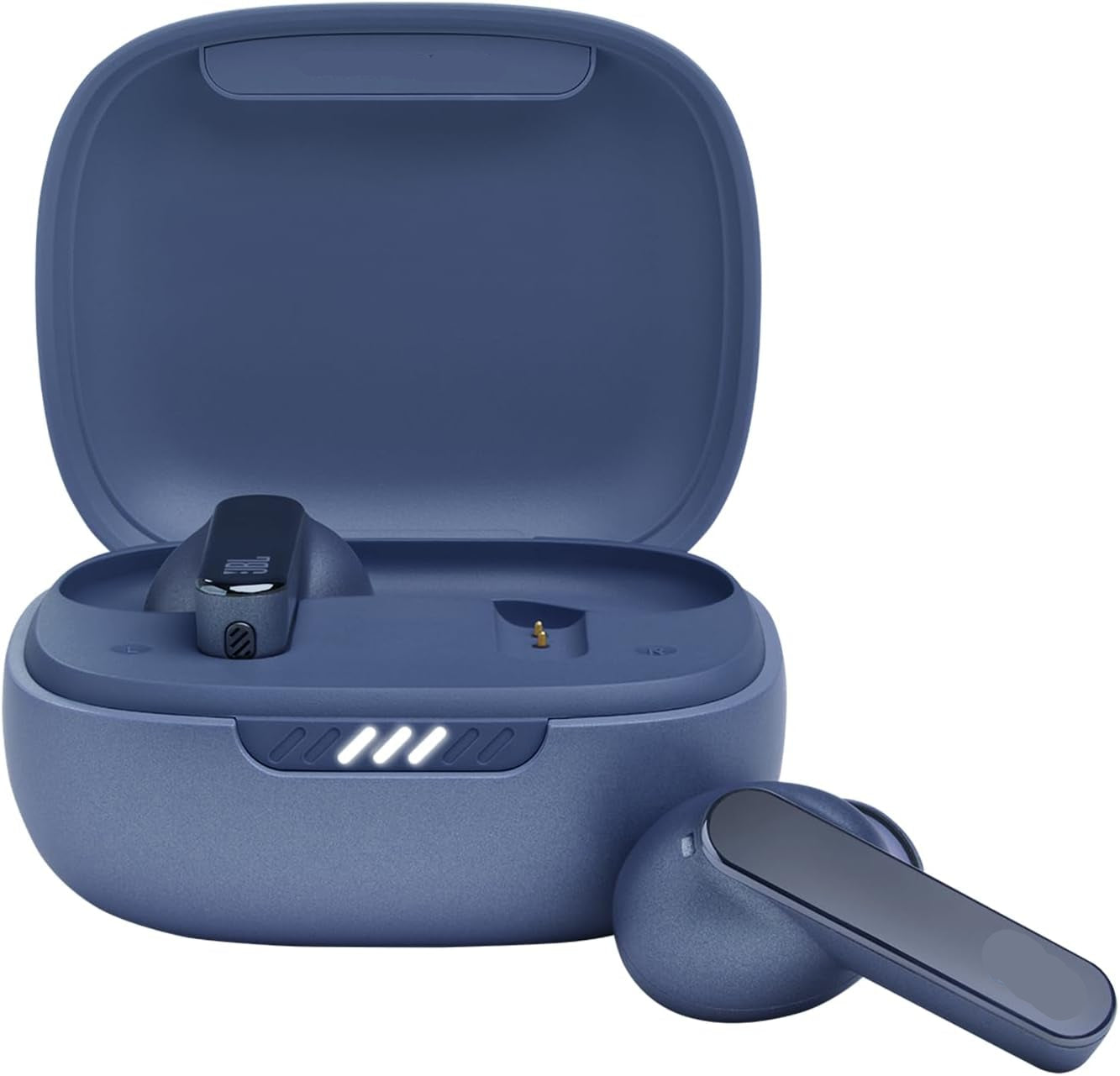 Live Pro 2 - True Wireless Noise Cancelling Earbuds, up to 40 Hours of Playback with Wireless Charging, 6 Mics for Perfect Calls, Touch & Voice Control, IPX5 Water Resistant (Blue)